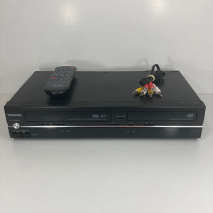 Toshiba DVD VCR Player Combo SD-V398 VHS Recorder w/ Remote, AV Cable - TESTED